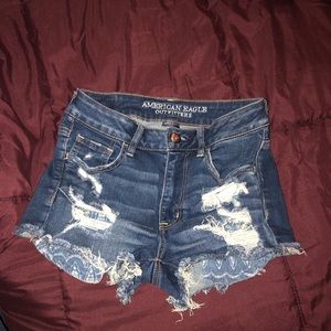 High Rise American Eagle Shorts